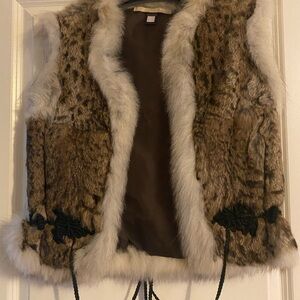 Roberto Cavalli Rabbit Fur Vest